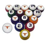 Sports Fan Products College Billiard Ball Set - Texas by Sports Fan Products, LLC