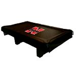 Sports Fan Products College Billiard Table Cover, Universal Fit - Nebraska by Sports Fan Products, LLC
