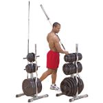 Body-Solid Standard Plate Tree and Bar Holder