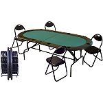 On The Edge Marketing Folding Playing Card Table by Camp Furniture