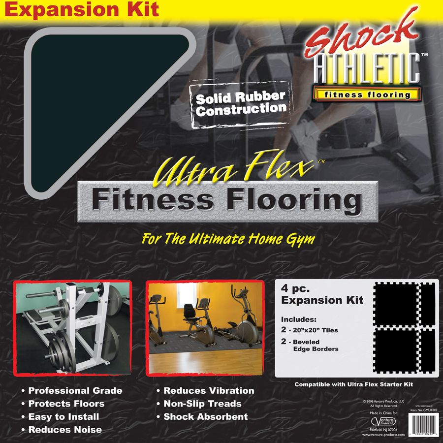 Best Step Ultra Flex Fitness Flooring Expansion Kit