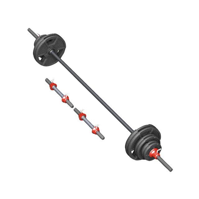 Weider 100 lb. Weight Set, Cast Iron