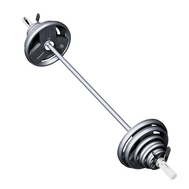 Weider 210 lb. Olympic Hammertone Set (Gray)