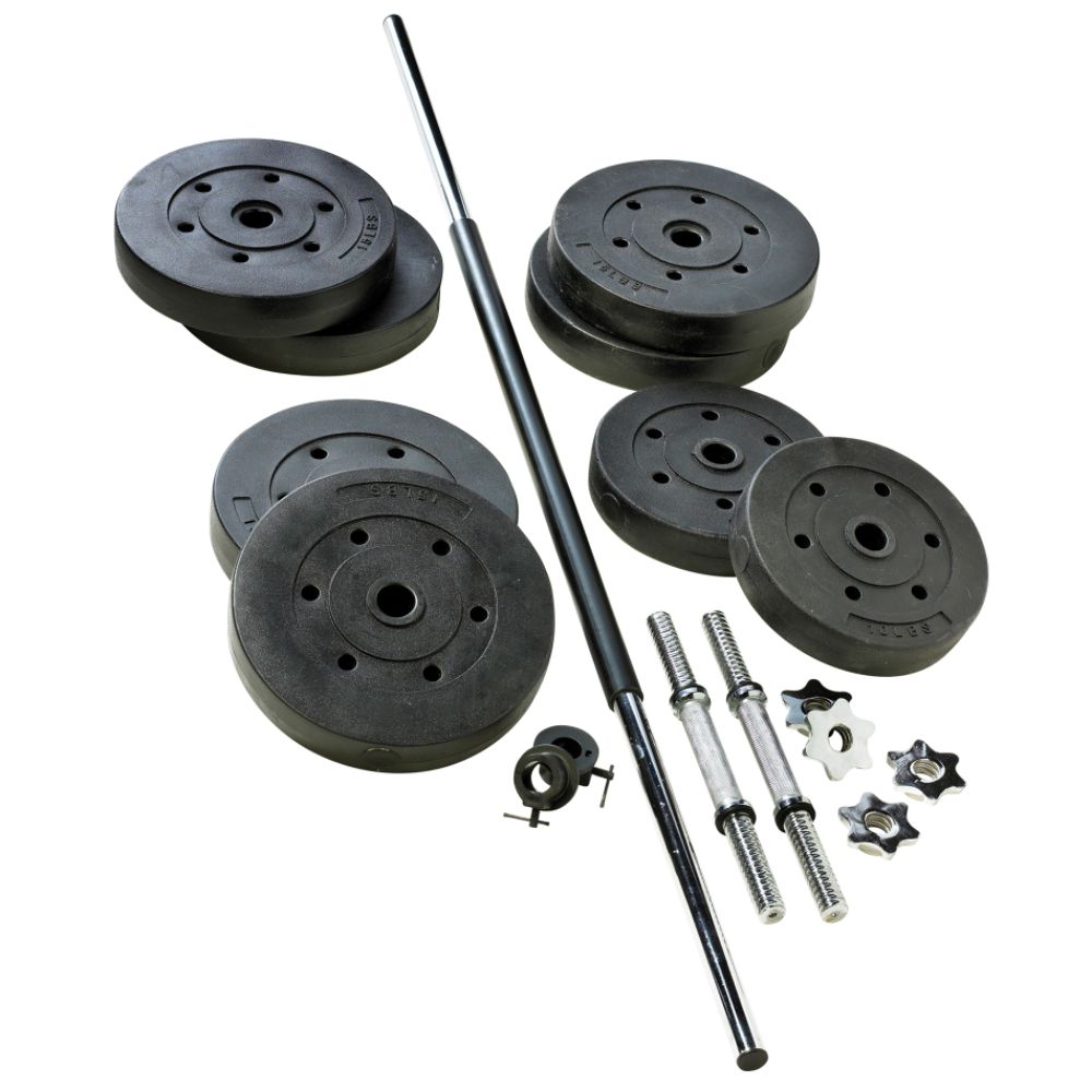 Weider 110 lb. Vinyl Weight Set