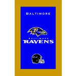 NFL TEAM BOWLING TOWEL - BALTIMORE RAVEN