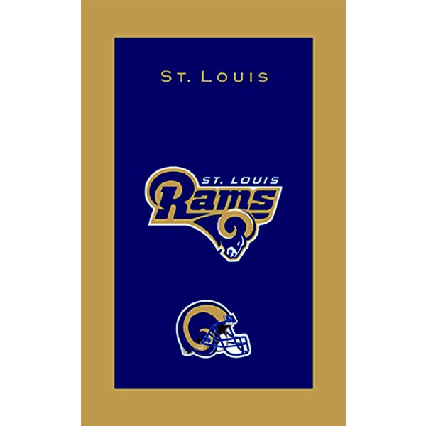 NFL TEAM BOWLING TOWEL - ST. LOUIS RAMS