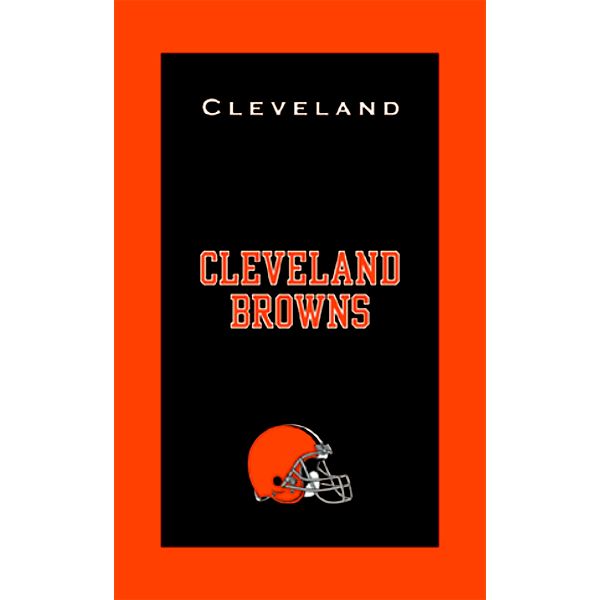 NFL TEAM BOWLING TOWEL - CLEVELAND BROWNS