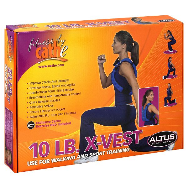 Fitness by Cathe Altus Fitness by Cathe 10 Lb X-Vest, 1 vest
