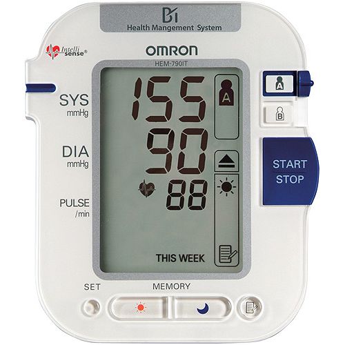 Omron OMRON HEM-790IT Automatic Blood Pressure Monitor with ComFit Cuff & Health Management Software