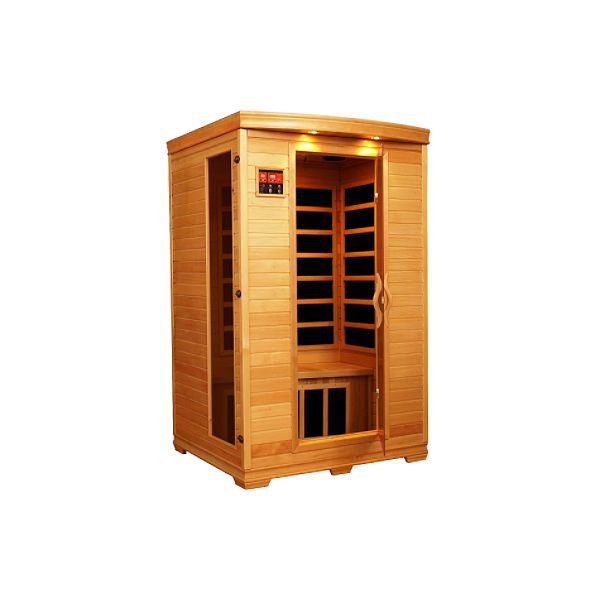 Lifesmart Deluxe 2 Person Infrared Sauna with 6 Carbon Heaters