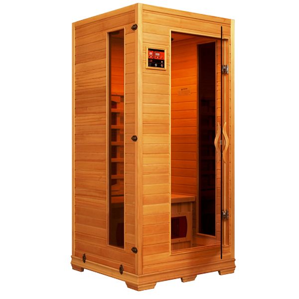 Lifesmart Signature Deluxe 1-2 Person Sauna w/Upgraded 4 Ceramic Heating System & MP 3 Hook Up w/2 Speakers