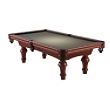 Bella Vista 8ft Billiard Pool Table w/ Slatron Bed, Rails & Legs