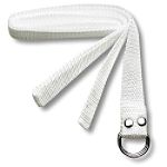 Adams USA White Football Belt