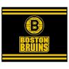 Boston Bruins 60x50 High Pile Fleece Throw