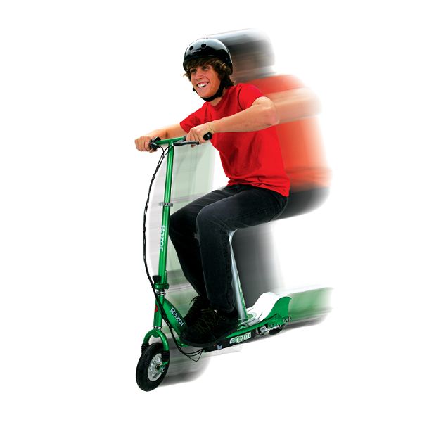 Razor E200s Electric Seated Scooter-Green