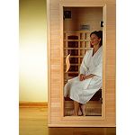 Milestone 1-2 Person Infrared Sauna with MP3 Hookup and Speakers