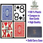 Copag Poker Size Magnum Index - BlueRed Setup-2 Decks