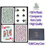 Copag Poker Size REGULAR Index - GreenBurgundy Setup-2 Decks