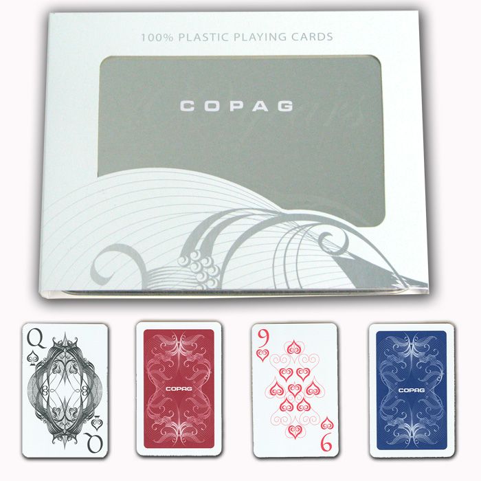 Copag Poker Size Centennial Special Index Setup -2 Decks
