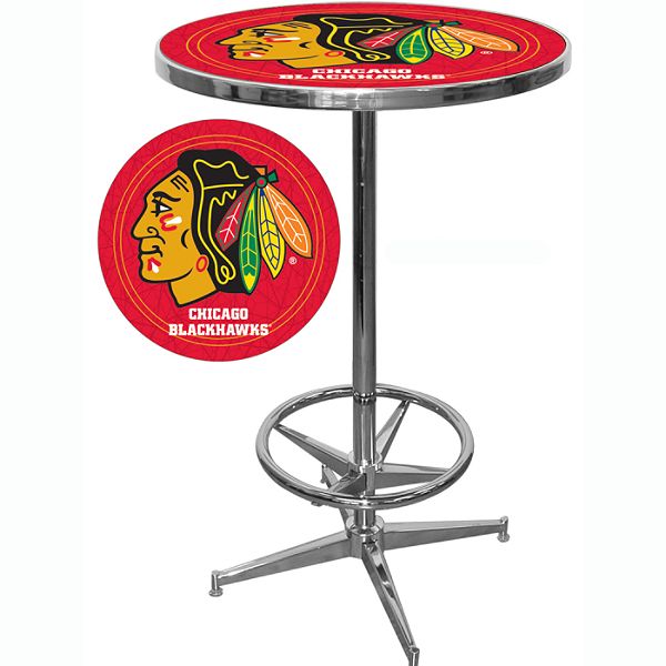 Trademark NHL Chicago Blackhawks Pub Table