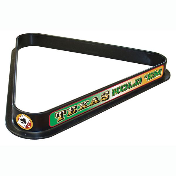 Trademark Texas Hold 'em Billiard Ball Triangle Rack
