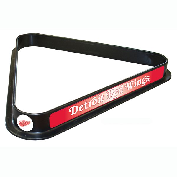 Trademark NHL Detroit Redwings Billiard Ball Triangle Rack