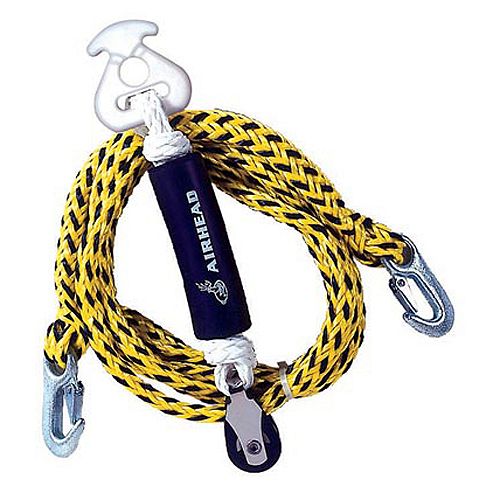 Airhead Tow Harness, Self Centering Pulley, 12 ft. 