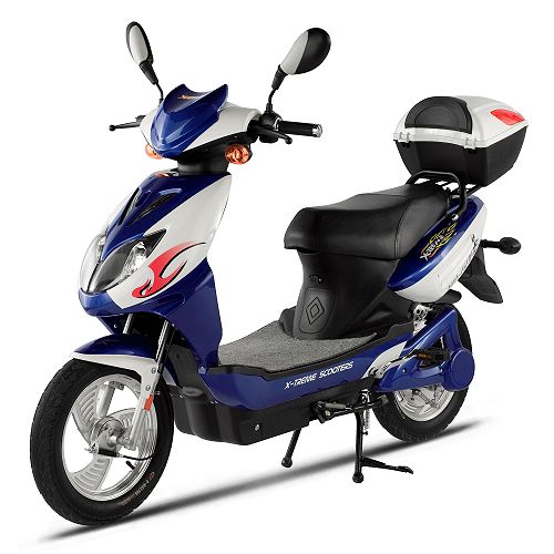 X-Treme Scooters XB-600 Elite Electric Bicycle Blue