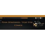 Penn Fishing Tackle Co. SPNFSHR 7' 6-15#UGLYSTIKLTCMB