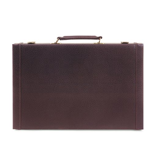 Sterling Games 15" Backgammon - Chocolate Leatherette