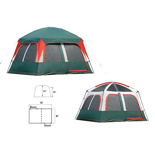 Giga Tent PROSPECT ROCK 10 x 8 Family tent / sleeps 4-5