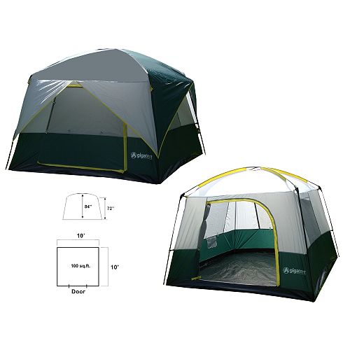 Giga Tent BEAR MOUNTAIN 10'X10' 10' x 10' Family tent / sleeps 4-5