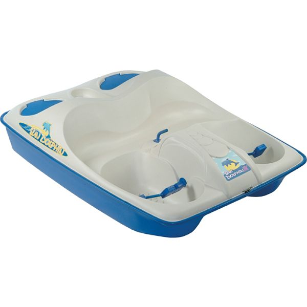 Sun Dolphin 3 Seat Pedal Boat Blue