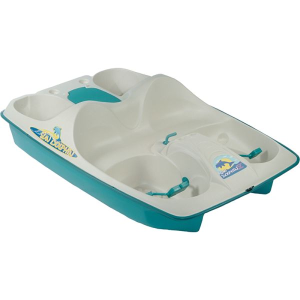 Water Wheeler 5 Seat Pedal Boat Teal