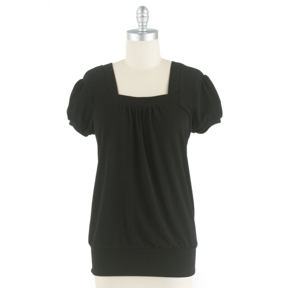 Suzie Couture Square Neck Sweater Knit