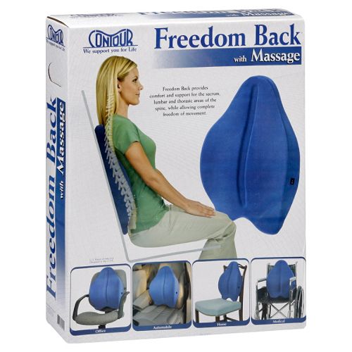 Contour Freedom Back, with Massage, 1 pillow