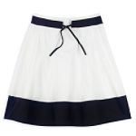 Apostrophe Circle Tie Skirt-Solid