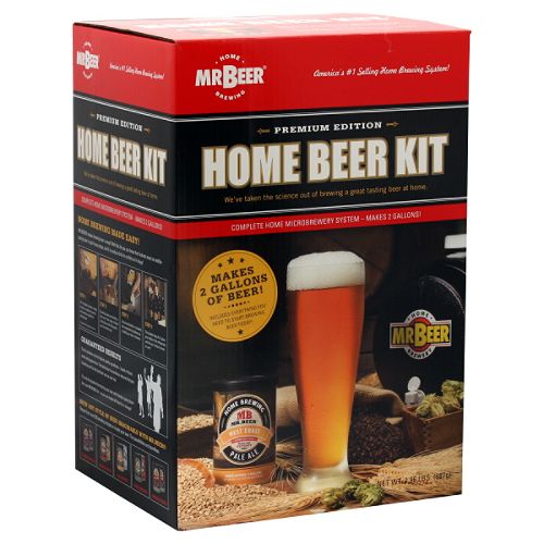 Mr. Beer Home Beer Kit, Premium Edition, 1 kit - 4654109