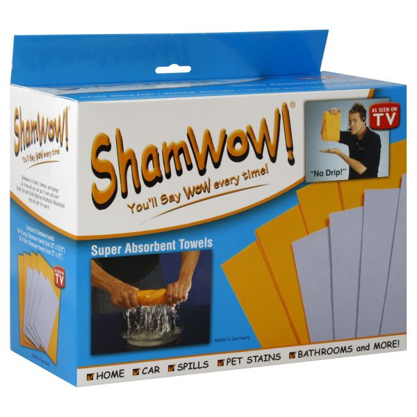 As Seen On TV Shamwow Super Absorbent Towels