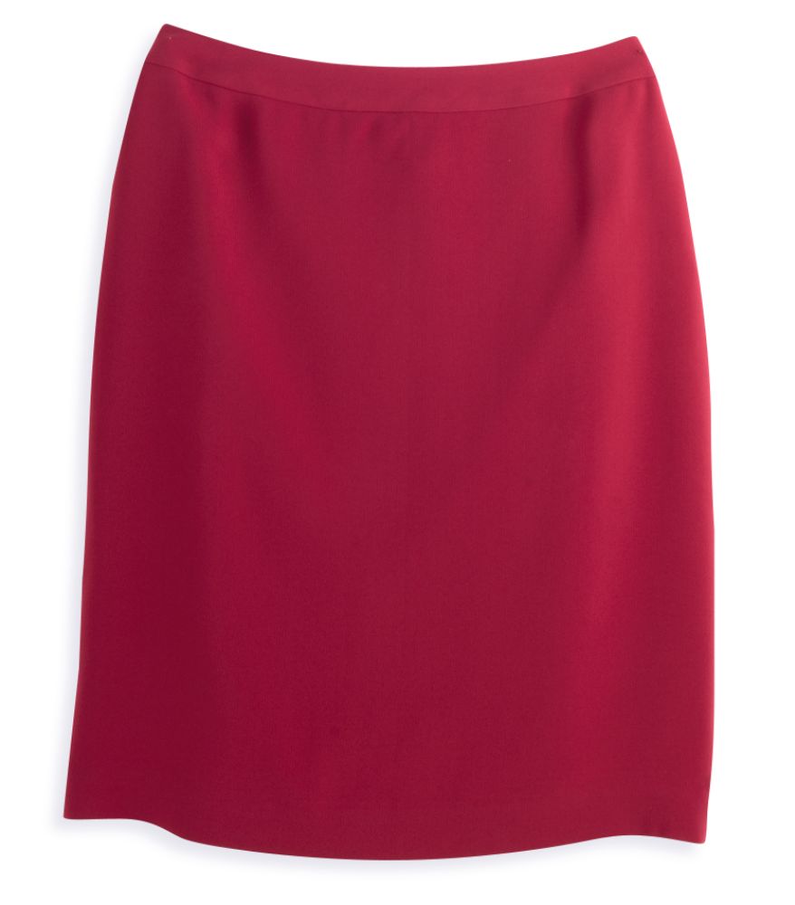 Covington Poly Suiting Pencil Skirt