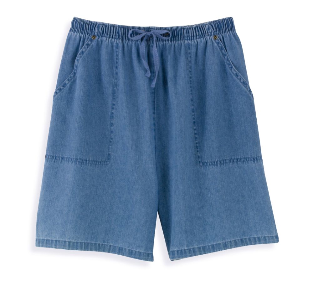 Classic Elements Denim Pull-On Short