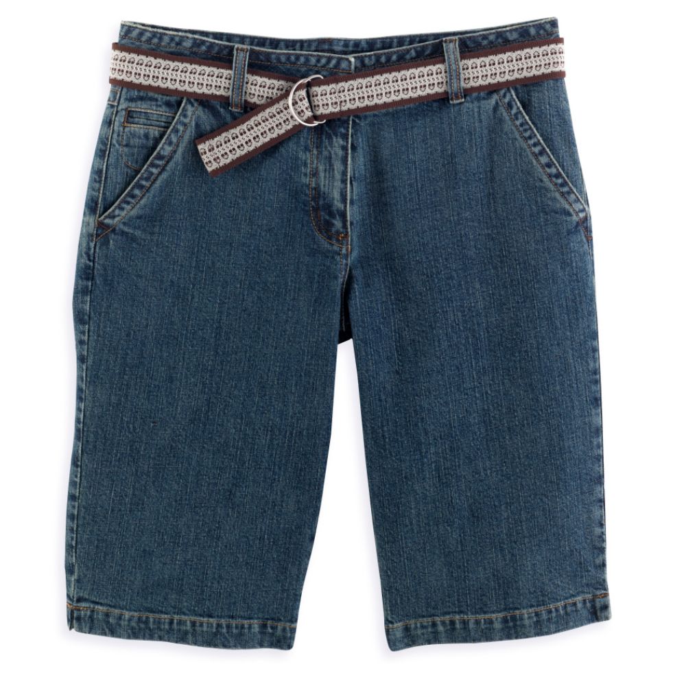 Canyon River Blues Belted Bermuda Short