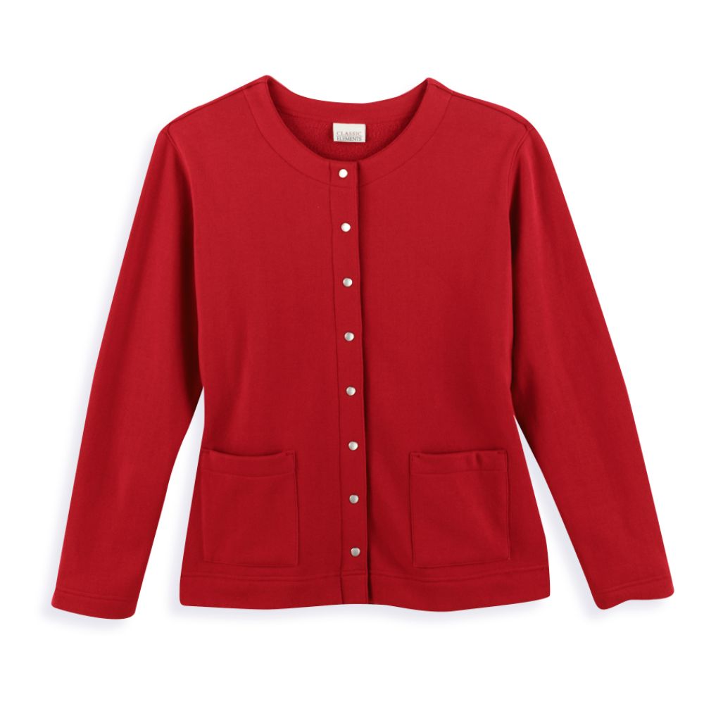 Classic Elements Solid Snap Jacket