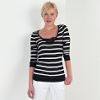 Lace Sailor Stripe Top