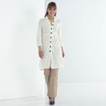 Apostrophe Peter Pan Collar Sweater Coat