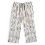 Classic Elements Striped Cropped Pant