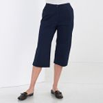 Classic Elements Solid and Print Sateen Crop