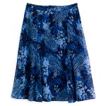 Covington Long Godet Skirt