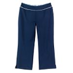 Bold Spirit Crop Pant With Inside Stripe Waist Band