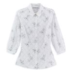 Sag Harbor Printed Eyelet Woven by